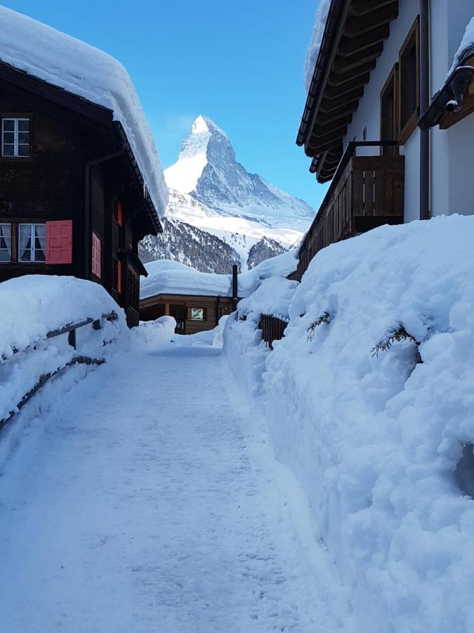 Strahlhorn Apartment Zermatt Bagian luar foto